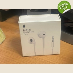 NEW APPLE BRANDED IPHONE 5 5S 6 6S -EARPHONES HEADPHONES WITH MIC-FAST POST