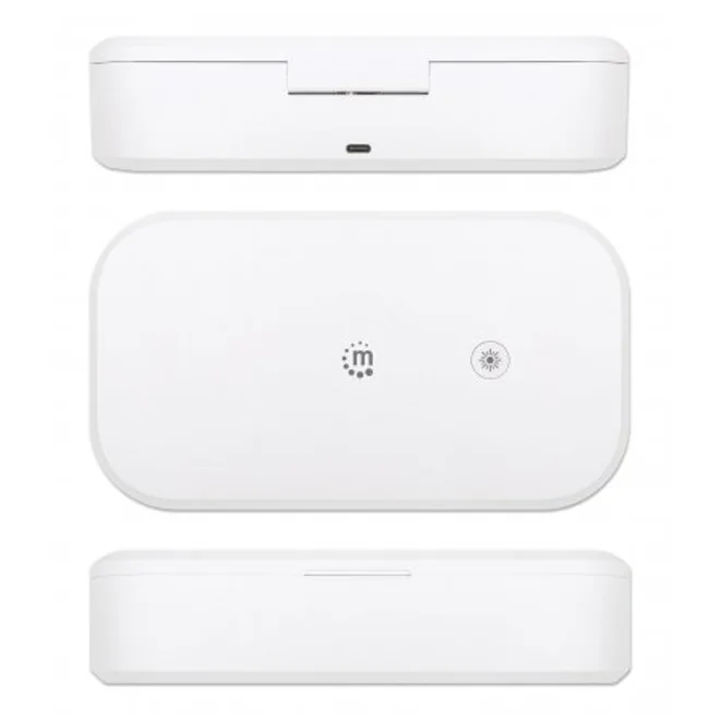 Additional Image for Manhattan UV Phone Sanitizer, Integrated UV LEDs to eliminate germs, viruses and bacteria, Quick 1-m