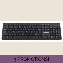 Manhattan Keyboard UK USB Wired