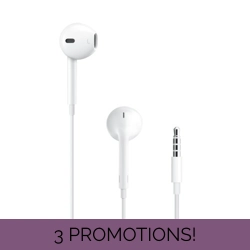 Apple EarPods with 3.5mm Headphone Plug | MNHF2ZM/AApple EarPods with 3.5mm He..