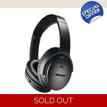 Bose QuietComfort 35 Wireless Headphones II - Black