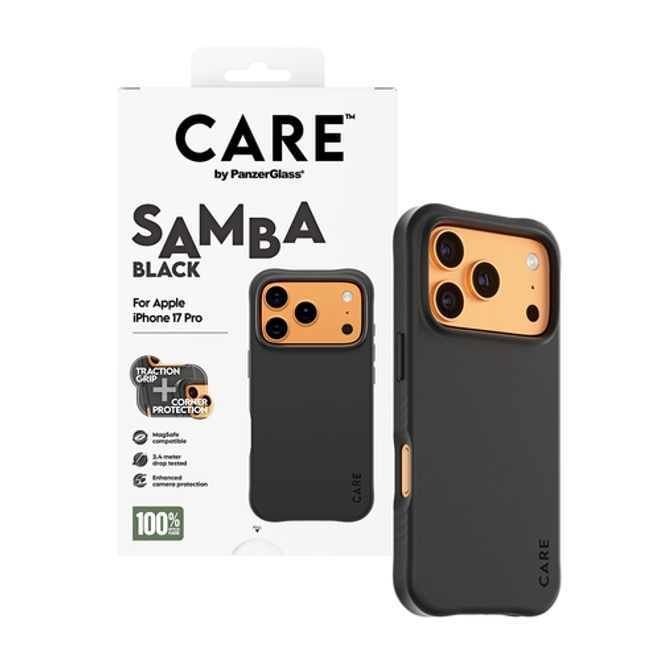 Additional Image for PanzerGlass  ® - for Apple iPhone 17 Smartphone - Samba Black - Wireless Charging