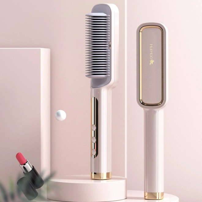 Additional Image for Electric Hair Straightening & Curling Comb