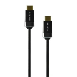 Belkin 2 m HDMI A/V Cable for Audio/Video Device - First End: HDMI Digital Aud..