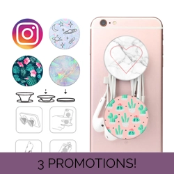 Universal Hand Grip Phone Holder-Popsocket