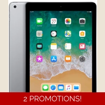 iPad 9.7 (2017) 5th gen 128 GB - WiFi + 4G - Space Gray1 / 6.   iPad 9.7 (2017) 5th gen 128 GB Refur