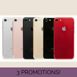 New (Unlocked, 128GB) Apple iPhone 7 | Black )