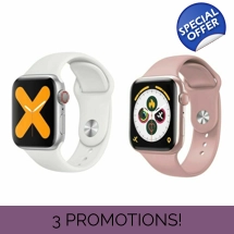 X7 Pro Smart Watch Series 5 - 44mm - Bluetooth, Heart rate monitor