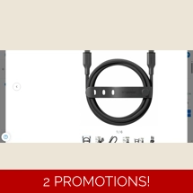 PanzerGlass empower 1.20 m USB-C Data Transfer Cable - 480 Mbit/s - Black