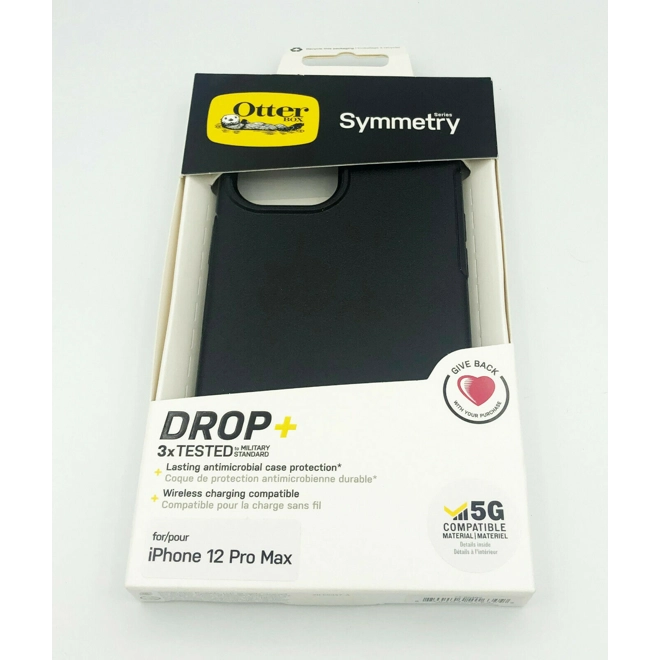 Additional Image for Refurb. OtterBox Symmetry Series for Apple iPhone series, black
