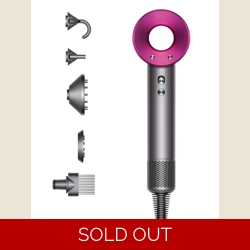 Refurbished Dyson Supersonic hair dryer (Iron/Fuchsia)