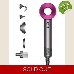 Refurbished Dyson Supersonic hair dryer (Iron/Fuchsia)