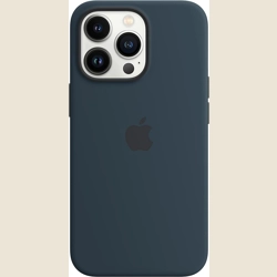 Apple Silicone Case with MagSafe for Apple iPhone 13 - Midnight Black - MM2A3Z..