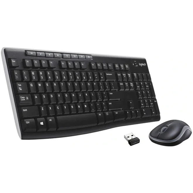 Additional Image for Logitech MK270 Wireless UK QWERTY KeyBoard and Mouse Desktop Combo Set Black GB