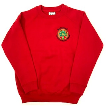 Saltford School Red Sweatshirt