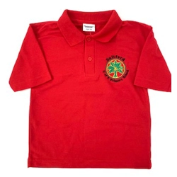 Saltford School Red Polo