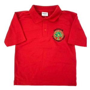 Saltford School Red Polo
