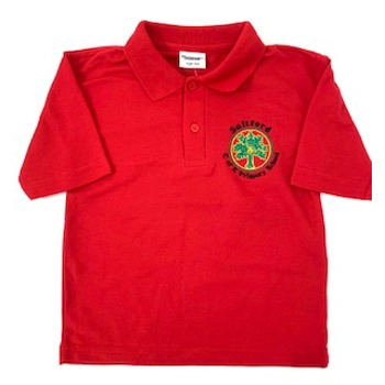 Saltford School Red Polo