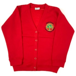 Saltford School Red Cardigan