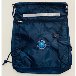 Two Rivers PE Sports Bag Navy with Logo