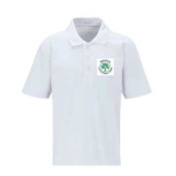 Saltford School White Polo