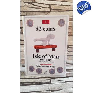 £2 1986-2017 ISLE OF MAN Standard Coin Album