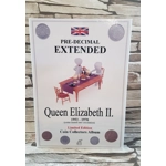 Pre-decimal 1953-1970 ELIZABETH II. Coin album