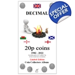 20p 1982-2022 UK Coin Album