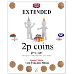 2p 1971-2022 EXTENDED UK Coin Album