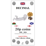20p 1982-2024 Incl. sets UK Coin Album