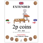 2p 1971-2024 EXTENDED UK Coin Album