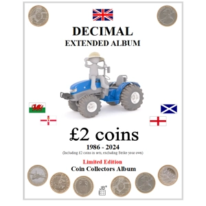 £2 1986-2024 in sets Extended Coin Album