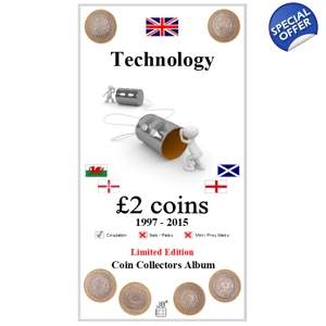 £2 1997-2015 TECHNOLOGY Coin Album