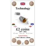 £2 1997-2022 incl.sets & privy mark TECHNOLOGY Coin Album