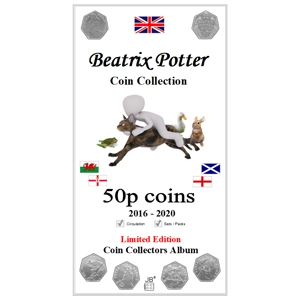 50p 2016-2020 BEATRIX POTTER Coin Album