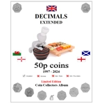 50p 1997-2024 circulation only Coin Album