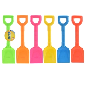 36 x Plastic Beach Spades 25cm