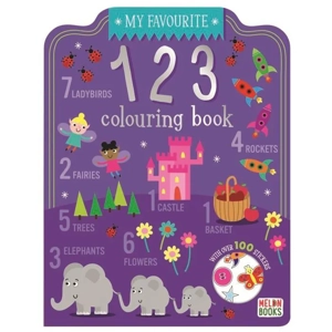 20 x 123 Colouring & Sticker Books