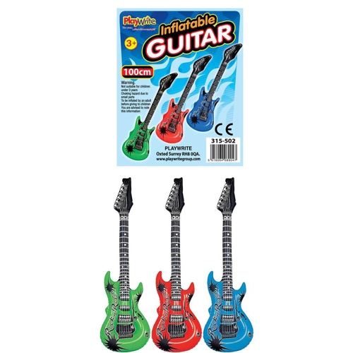 12 x Inflatable Guitars