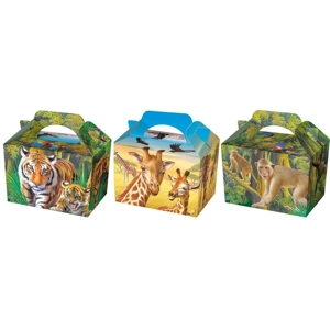 50 x Wild Animal Food Boxes