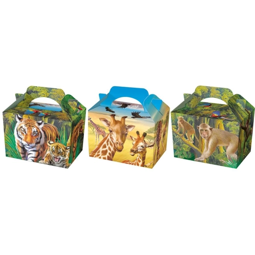 50 x Wild Animal Food Boxes