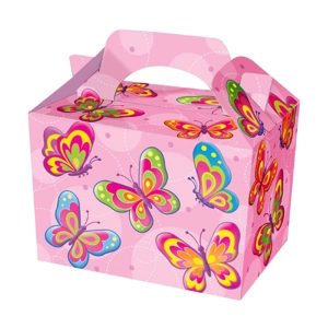 50 x Butterfly Party Food Boxes