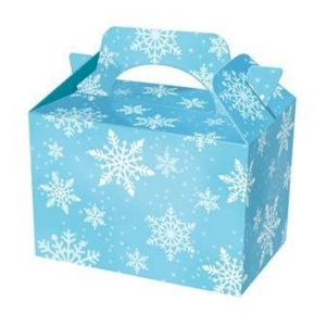 50 x Snowflake Food Boxes