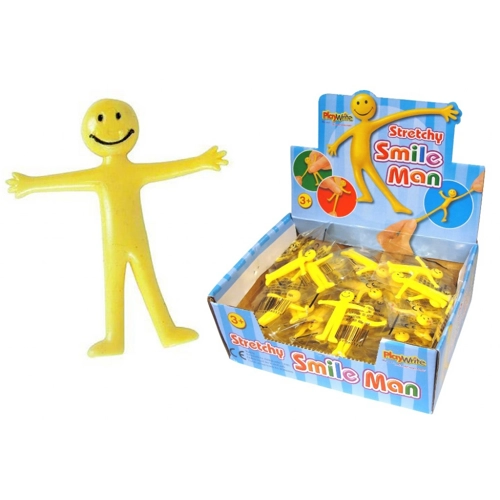 72 x Smiley Stretchy Men