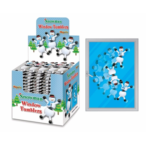 72 x Snowman Window Tumblers