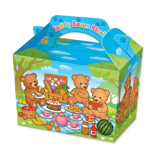 50 x Teddy Bears Picnic Food Boxes