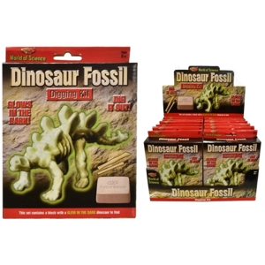 12 x Glow Dinosaur Dig Out Kits