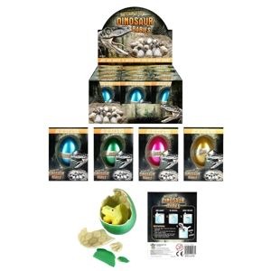 12 x Growing Dinosaur Eggs 65mm