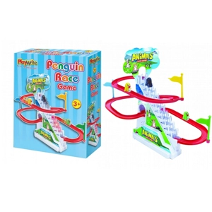 6 x Penguin Race Track Games