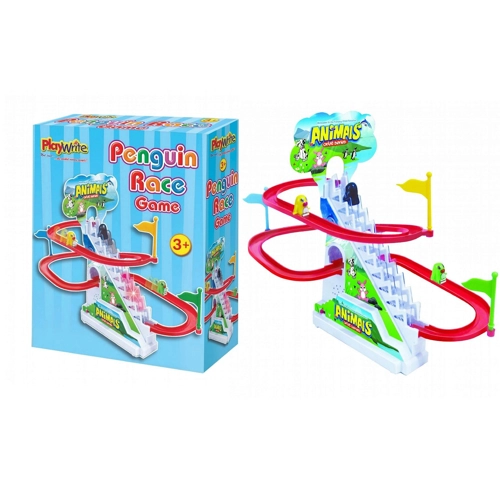 6 x Penguin Race Track Games